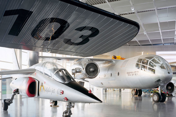 The Hangar of the Dornier Museum.